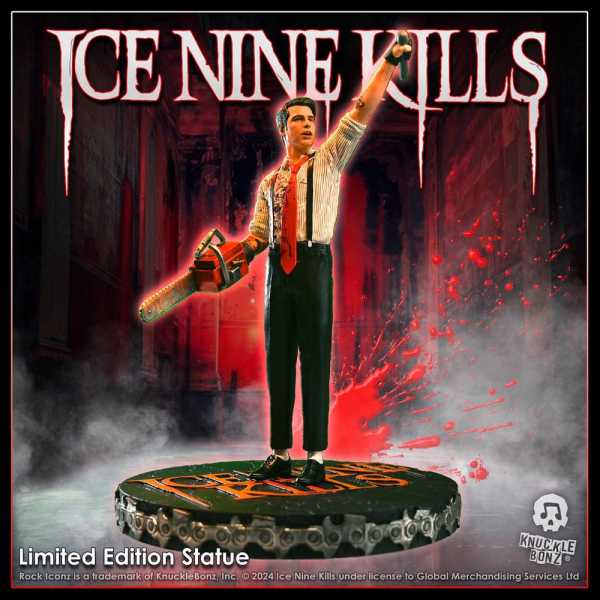 VORBESTELLUNG ! Rock Iconz Ice Nine Kills Spencer Charnas 25 cm Statue