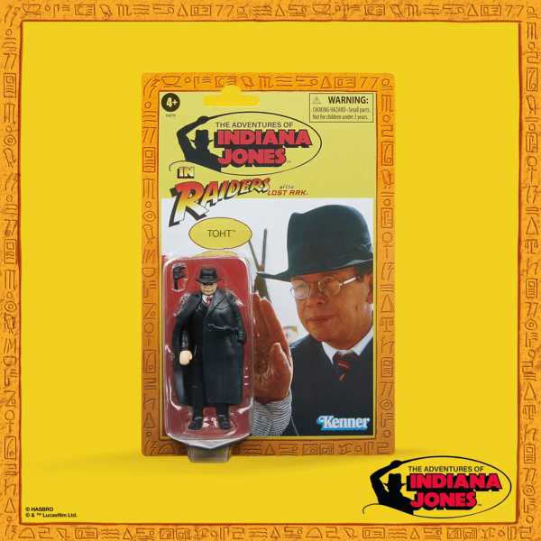 Indiana Jones and the Raiders of the Lost Ark Retro Collection Toht Actionfigur