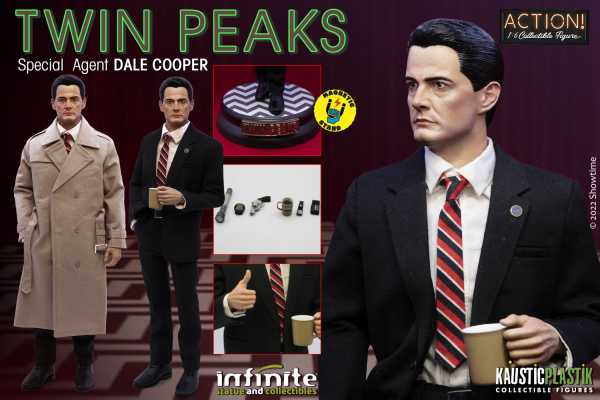 VORBESTELLUNG ! Twin Peaks - Who killed Laura Palmer? Agent Cooper 1/6 Actionfigur Regular Version