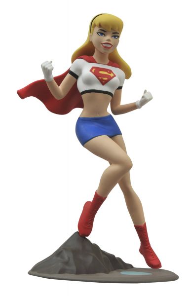 DC GALLERY SUPERMAN THE ANIMATED SERIES SUPERGIRL PVC STATUE