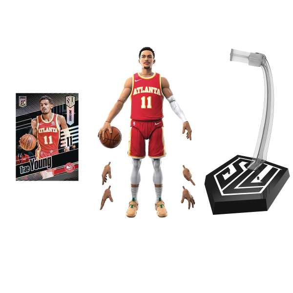 Starting Lineup NBA Series 1 Trae Young 6 Inch Actionfigur