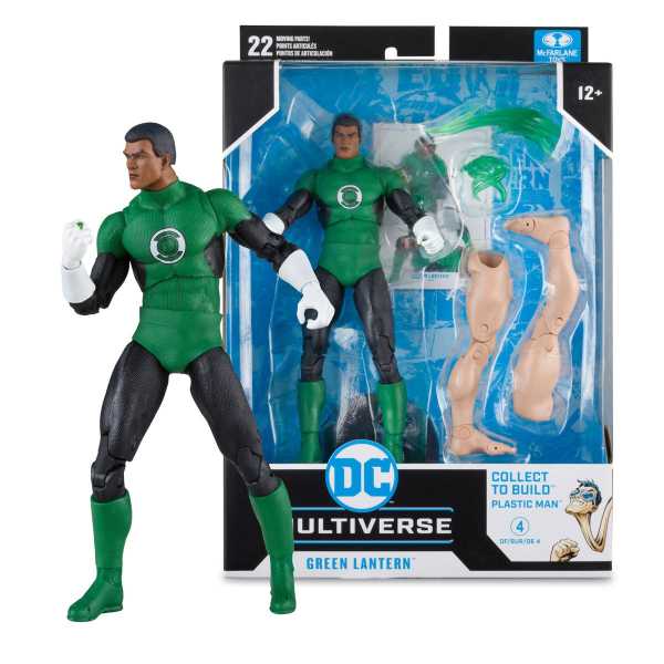VORBESTELLUNG ! McFarlane Toys DC Build A Plastic Man JLA Green Lantern John Stewart BaF Actionfigur