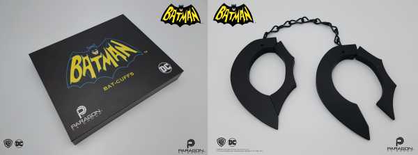 VORBESTELLUNG ! Batman (1966) Bat-Cuffs Prop Replik