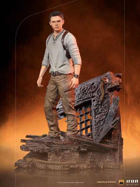 Uncharted Movie 1/10 Nathan Drake 22 cm Deluxe Art Scale Statue
