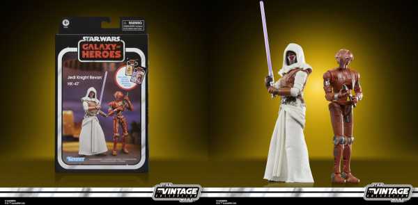 Star Wars The Vintage Collection Galaxy of Heroes Jedi Knight Revan & HK-47 Actionfiguren Set