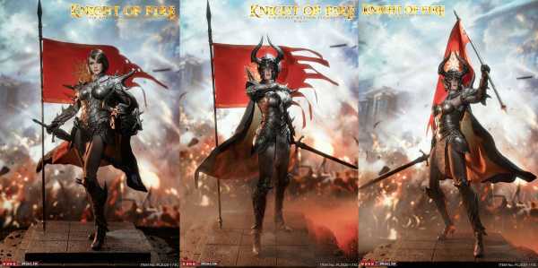 Knight of Fire 1/6 Black Edition 30 cm Actionfigur