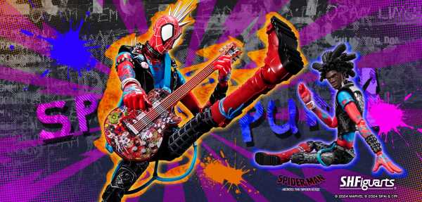VORBESTELLUNG ! S.H.Figuarts Spider-Man: Across the Spider-Verse Spider-Punk Actionfigur