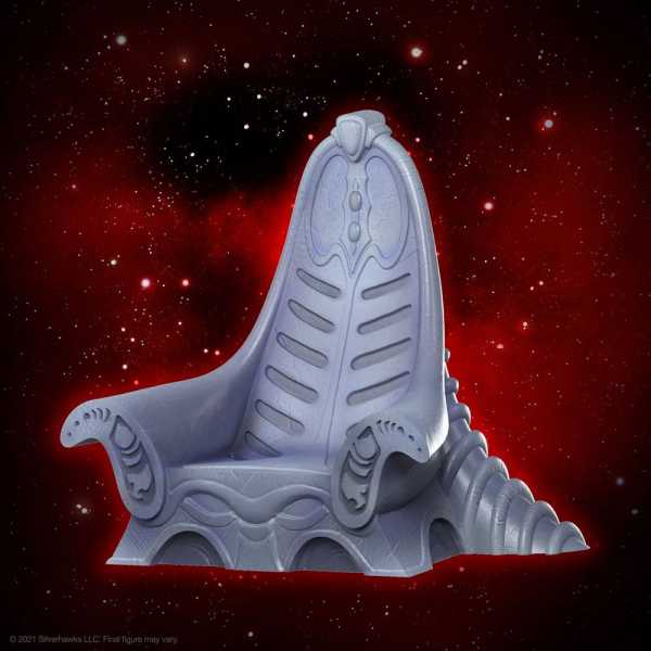 SilverHawks Ultimates Mon Star's Transformation Chamber Throne 20 x 23 cm Statue