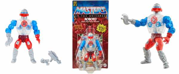 Masters of the Universe Origins Roboto Actionfigur US Version
