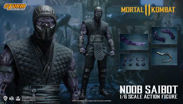 VORBESTELLUNG ! Storm Collectibles Mortal Kombat 11 1/6 Noob Saibot 32 cm Actionfigur