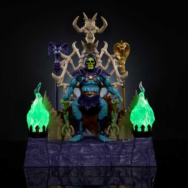 VORBESTELLUNG ! MOTU Masterverse Skeletor and Havoc Throne Actionfiguren Set US Box Exlusive