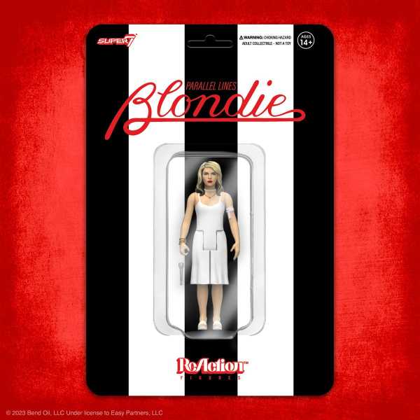 Blondie Debbie Harry Parallel Lines 3 3/4-Inch ReAction Actionfigur