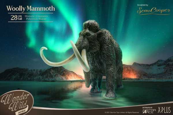 Historic Creatures The Wonder Wild Series The Woolly Mammoth 28 cm Statue