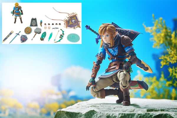 VORBESTELLUNG ! The Legend of Zelda Tears of the Kingdom Figma Link Actionfigur DX Edition