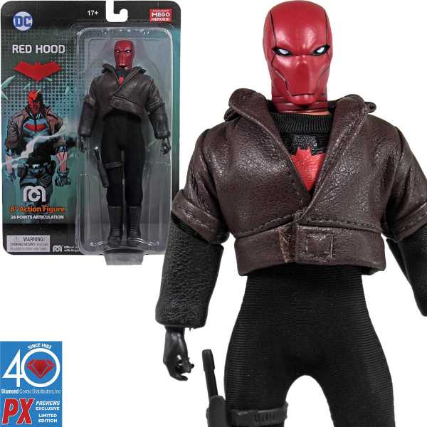 MEGO DC HEROES RED HOOD PX 8 INCH ACTIONFIGUR
