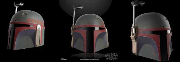 VORBESTELLUNG ! Star Wars The Black Series Boba Fett (Re-Armored) Premium Electronic Helmet Replik
