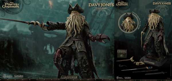 PIRATES OF THE CARIBBEAN WORLDS END DAH-029 DYNAMIC 8-CTION HEROES DAVY JONES ACTIONFIGUR