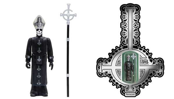 GHOST WAVE 2 PAPA EMERITUS II LIVE GUISE REACTION ACTIONFIGUR