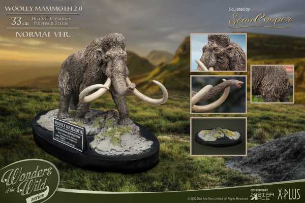 AUF ANFRAGE ! Historic Creatures The Wonders of the Wild Series The Woolly Mammoth 2.0 Statue