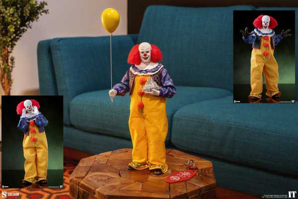 VORBESTELLUNG ! Sideshow Collectibles Stephen King's It (1990) 1/6 Pennywise 30 cm Actionfigur