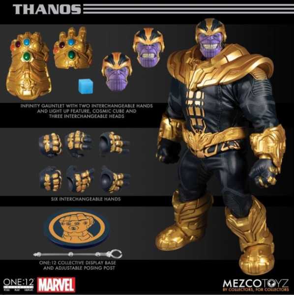 ONE-12 COLLECTIVE MARVEL THANOS ACTIONFIGUR