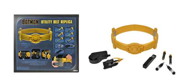 VORBESTELLUNG ! NECA Batman 1/1 Batman (1989 Movie) Batman's Utility Belt Prop Replik
