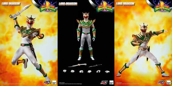 MIGHTY MORPHIN POWER RANGERS LORD DRAKKON PX 1/6 SCALE ACTIONFIGUR