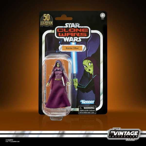 Star Wars The Clone Wars Vintage Collection 2022 Barriss Offee Actionfigur