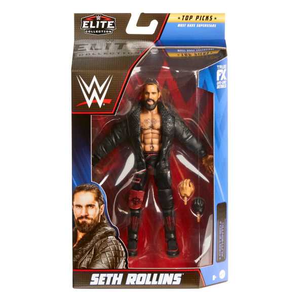 WWE Top Picks 2023 Wave 1 Elite Seth Rollins Actionfigur