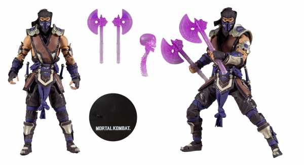 McFarlane Toys Mortal Kombat Sub-Zero (Winter Purple Variant) 18 cm Actionfigur