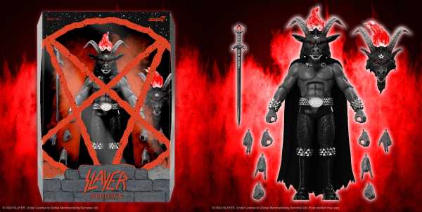 VORBESTELLUNG ! Slayer Ultimates Minotaur 7 Inch Actionfigur Black Magic Variant