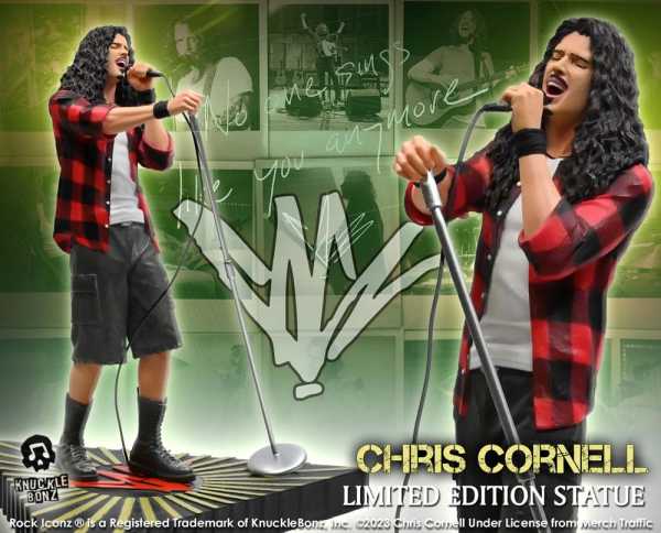 VORBESTELLUNG ! Rock Iconz Chris Cornell 22 cm Statue