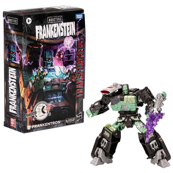 Transformers x Universal Monsters Frankenstein Frankentron Actionfigur