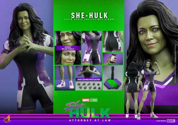 VORBESTELLUNG ! Hot Toys She-Hulk: Attorney at Law 1/6 She-Hulk 35 cm Actionfigur