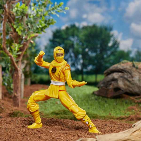 Mighty Morphin Power Rangers Lightning Collection Ninja Yellow Ranger Actionfigur