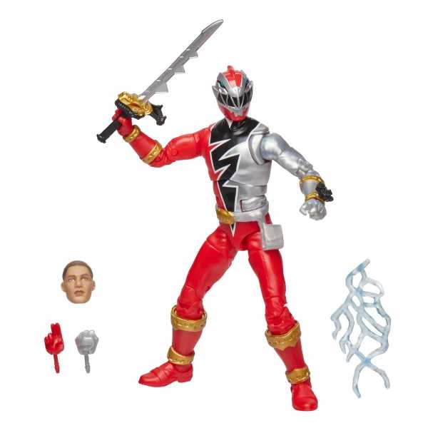 Power Rangers Lightning Collection Dino Fury Red Ranger 6 Inch Actionfigur