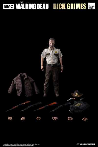 The Walking Dead 1/6 Rick Grimes (Season 1) 30 cm Actionfigur
