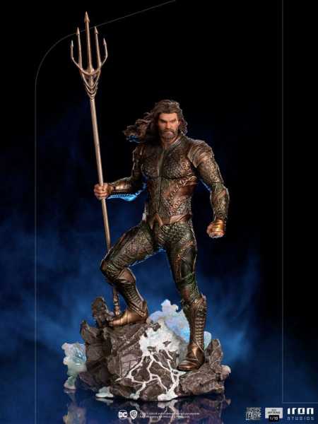 AUF ANFRAGE ! Zack Snyder's Justice League 1/10 Aquaman 29 cm BDS Art Scale Statue