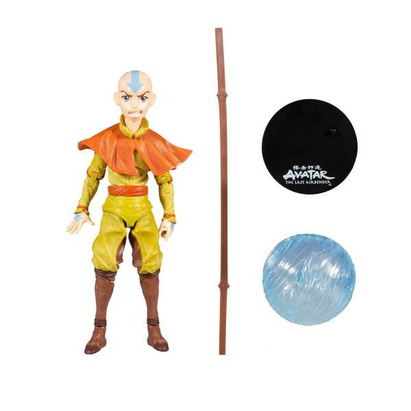 McFarlane Toys Avatar: The Last Airbender Wave 1 Aang 7 Inch Actionfigur