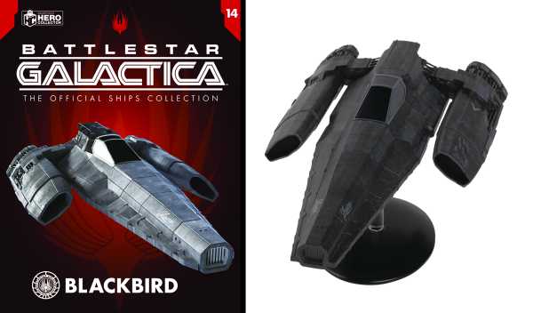 BATTLESTAR GALACTICA SHIPS MAGAZINE #14 BLACKBIRD