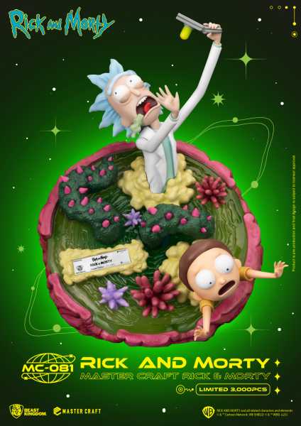 VORBESTELLUNG ! Rick and Morty MC-081 Rick and Morty 42 cm Master Craft Statue