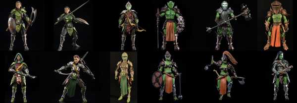 Mythic Legions Tactics: War of the Aetherblade Deluxe Legion Builder Figure 4-Pack