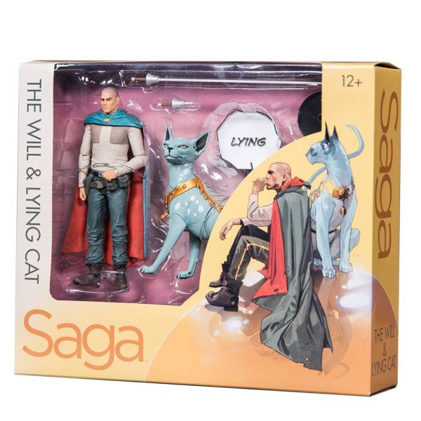 SAGA THE WILL & LYING CAT ACTIONFIGUR 2-PACK