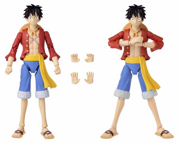 ANIME HEROES ONE PIECE MONKEY D LUFFY 6,5 INCH ACTIONFIGUR