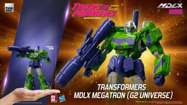 VORBESTELLUNG ! Transformers MDLX Megatron (G2 Universe) 18 cm Actionfigur