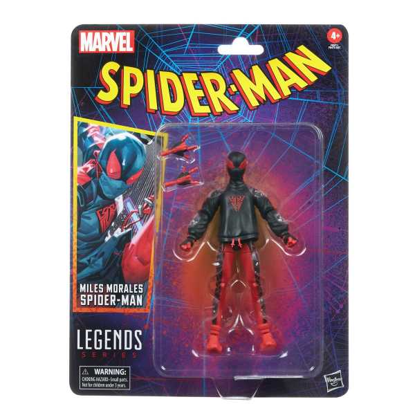VORBESTELLUNG ! Marvel Legends Spider-Man Retro Miles Morales Spider-Man 6 Inch Actionfigur
