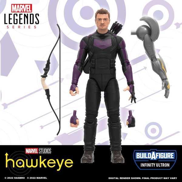 Marvel Legends Series 2022 Infinity Ultron BaF: Marvel's Hawkeye Actionfigur