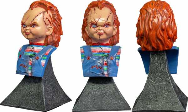 AUF ANFRAGE ! Chucky und seine Braut Chucky 15 cm Mini Büste