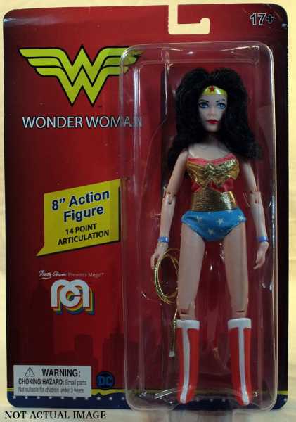AUF ANFRAGE ! DC Comics Retro Wonder Woman 20 cm Actionfigur