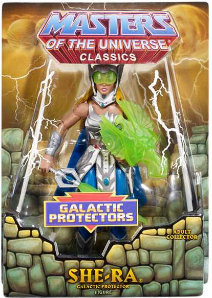 MASTERS OF THE UNIVERSE CLASSICS SHE-RA GALACTIC PROTECTOR